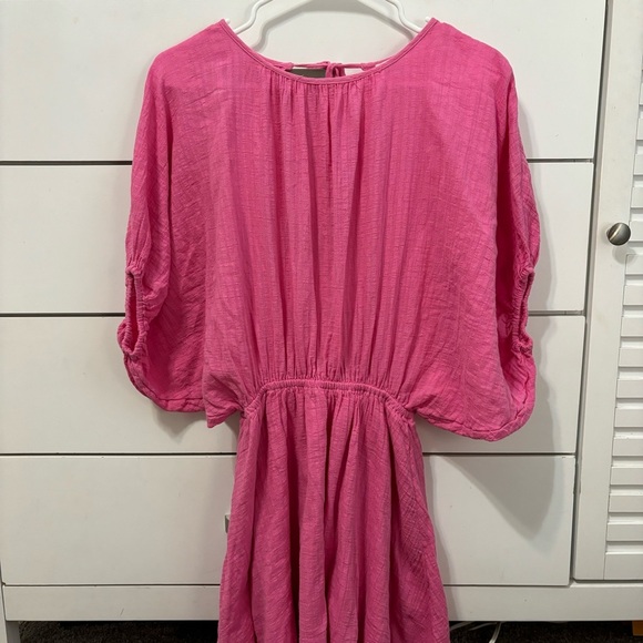 Aerie Golden Hour Pink Dress Cover Up - Picture 2 of 6